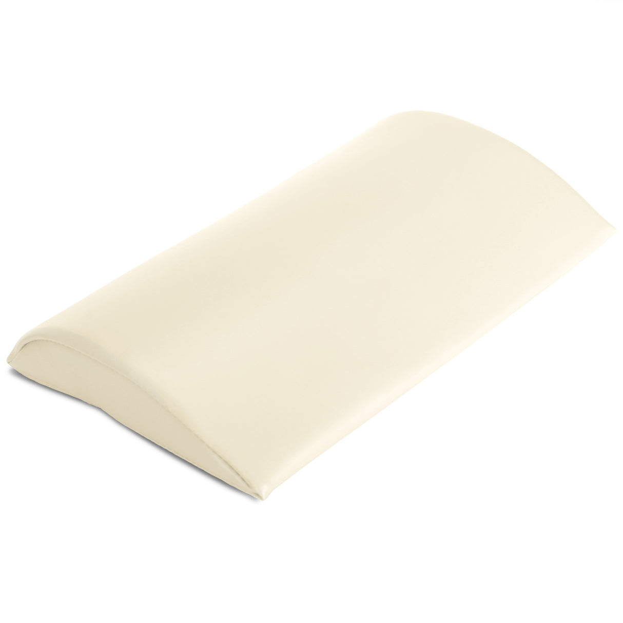 Pernă semi-cilindru de poziționare lombară pentru masaj 40x25x5 cm |  Tapițerie Satin Comfort
