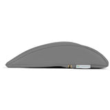 Pernă semi-cilindru de poziționare lombară pentru masaj 40x25x5 cm |  Tapițerie Satin Comfort
