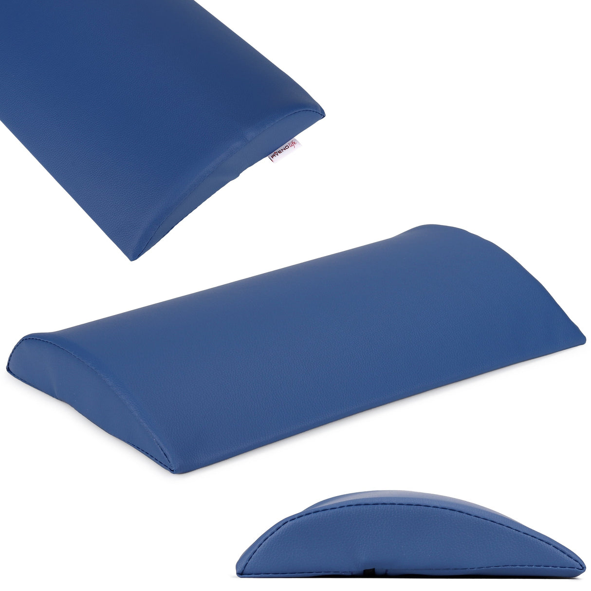 Pernă semi-cilindru de poziționare lombară pentru masaj 40x25x5 cm | Comfy Base