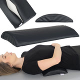 Pernă semi-cilindru de poziționare lombară pentru masaj 40x25x5 cm | Comfy Base
