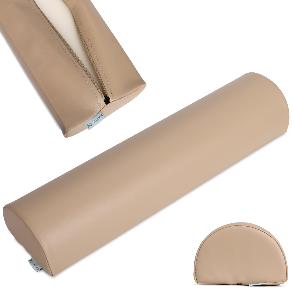 Pernă semi-cilindru de poziționare pentru masaj 60x15x10 cm | Vinyl Flex