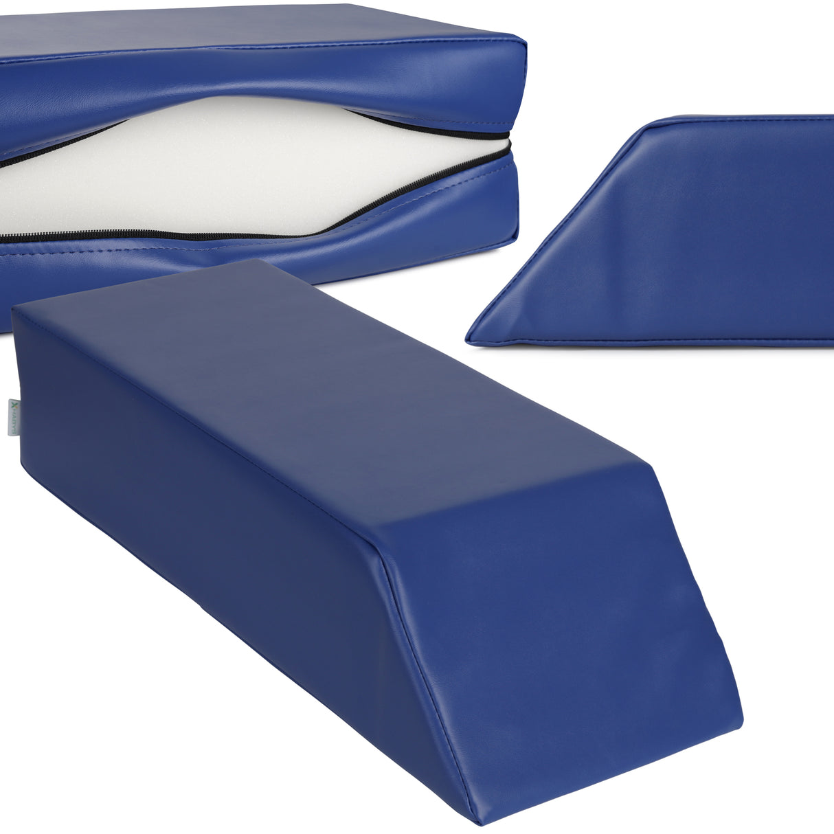 Pernă de poziționare tip pană pentru masaj 67/53x25x15 cm | Vinyl Flex
