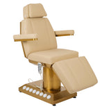 Fotoliu cosmetic electric încalzit Amber | Telecomandă manuală | Panou control | 4 motoare | Habys