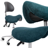 Husă din material frotir pentru Taburet | Sacaun cu roți | Diametru 34-40 cm