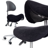 Husă din material frotir pentru Taburet | Sacaun cu roți | Diametru 34-40 cm