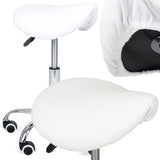 Husă din material Velur pentru Taburet | Scaun cu roți | Diametru 34-40 cm