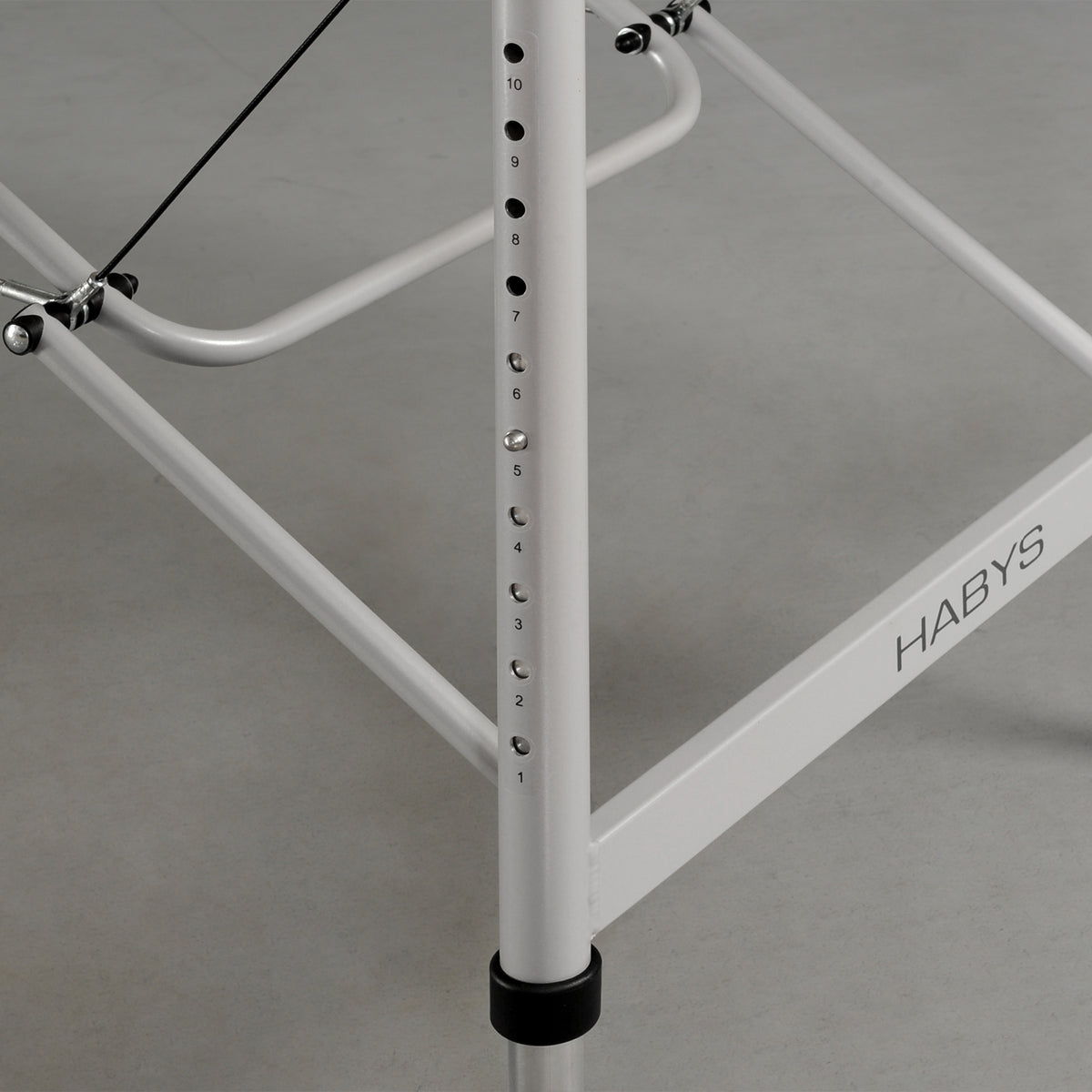 Masă de masaj pliabilă Aero Plus | 60 cm | Negru