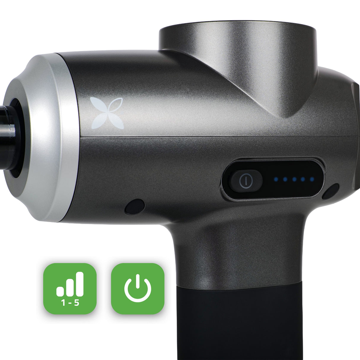 Pistol de masaj Habys Dynamic Pro  | Dispozitiv de masaj | Aparat de masaj cu vibrații