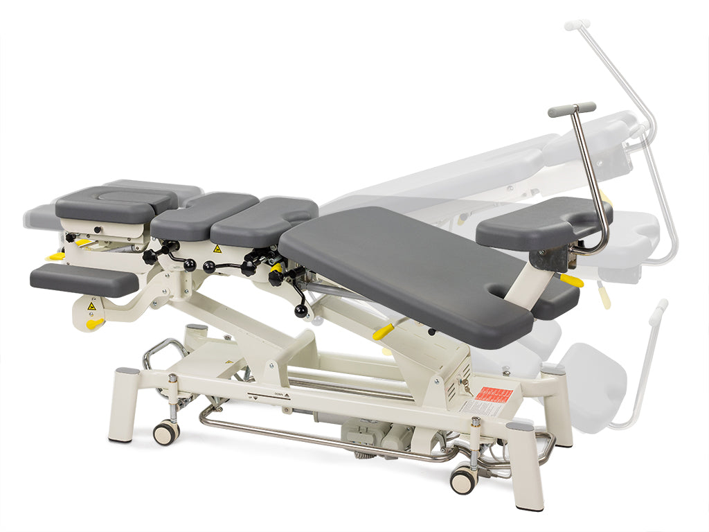 Pat de masaj electrică | Masă electrică pentru terapie chiropractică  | Evero Upright Chiro Z7 | 3 ani garanție!