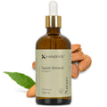 Ulei de masaj Nature Sweet Almond Habys | 100 ml cu pipetă