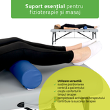 Pernă cilindru de poziționare pentru masaj 12x60 cm | Comfy Base