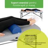 Pernă semi-cilindru de poziționare pentru masaj 60x18x12 cm | Comfy Base