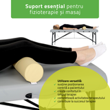 Pernă cilindru de poziționare pentru masaj 12x60 cm | Comfy Base