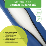 Pernă cilindru de poziționare pentru masaj 12x60 cm | Comfy Base