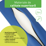Pernă semi-cilindru de poziționare pentru masaj 60x18x12 cm | Comfy Base
