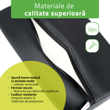 Pernă semi-cilindru de poziționare lombară pentru masaj 40x25x5 cm | Comfy Base