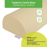 Pernă semi-cilindru de poziționare pentru masaj 60x18x12 cm | Comfy Base