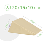 Pernă triunghiulară de poziționare pentru masaj  20x15x10 cm | Comfy Base