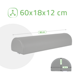 Pernă semi-cilindru de poziționare pentru masaj 60x18x12 cm | Comfy Base