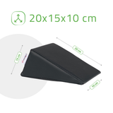 Pernă triunghiulară de poziționare pentru masaj  20x15x10 cm | Comfy Base