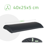 Pernă semi-cilindru de poziționare lombară pentru masaj 40x25x5 cm | Comfy Base