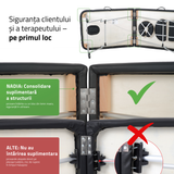 Masă de masaj pliabilă Nadia | Pat cosmetică | 60 cm