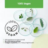 Ulei de masaj Nature Silky Macadamia Habys | 500 ml cu pompiță
