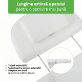 Fotoliu cosmetic electric TAVIA | Telecomandă manuală | 3 motoare | 3 ani garanție!