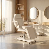Fotoliu cosmetică Alora | Sistem de Reglare a înălțimii Hidraulic