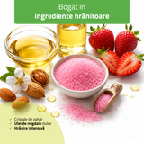 Exfoliant cu zahăr Daily Spa Strawberry Candy | HABYS | 250 ml