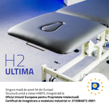 Pat de masaj electrică | Masă de masaj hidraulică Ultima H2 | Reglare hidraulică a înălțimii