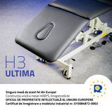 Pat de masaj electrică | Masă de masaj hidraulică ULTIMA H3 | Reglare hidraulică a înălțimii