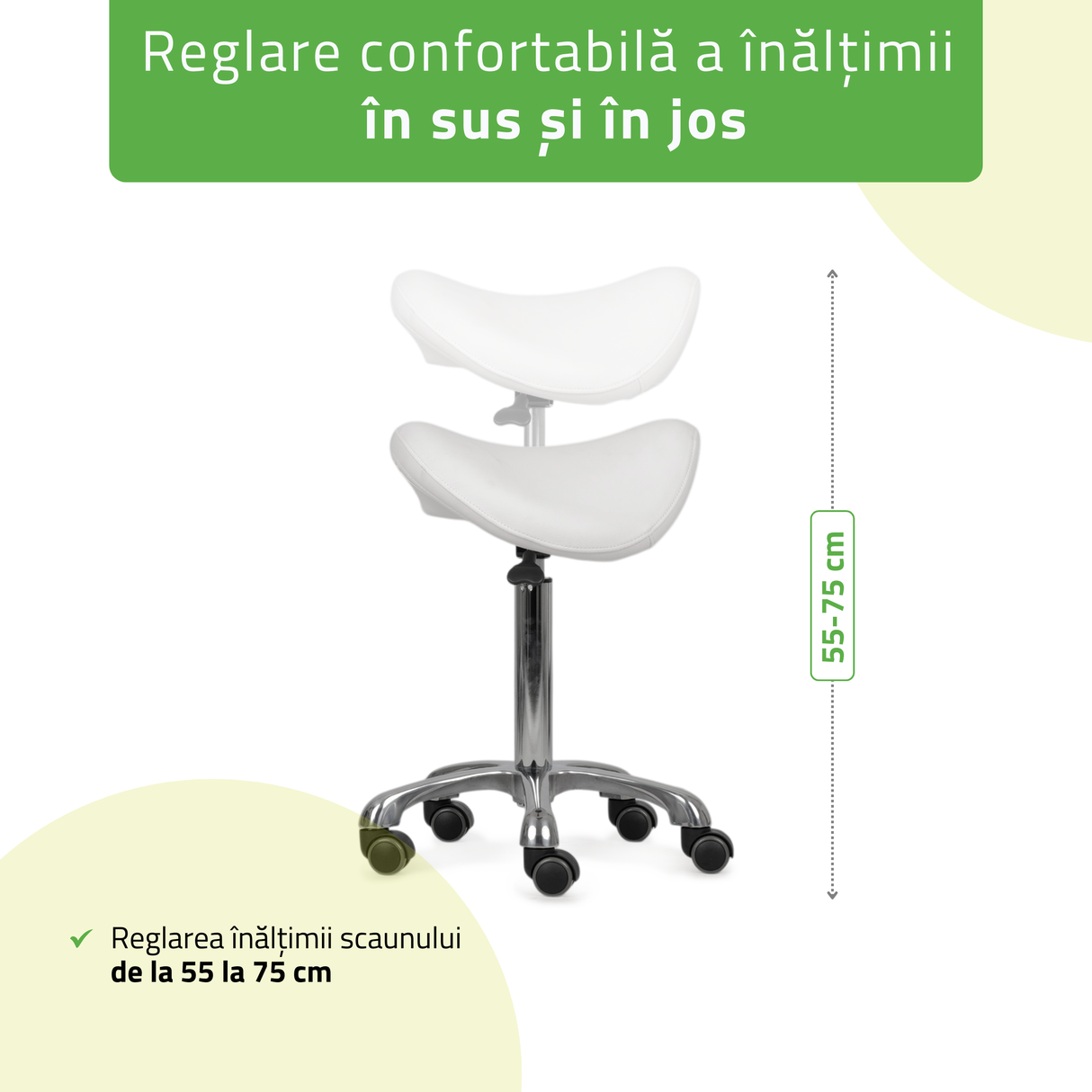 Scaun,Taburet  rotativ | Alma