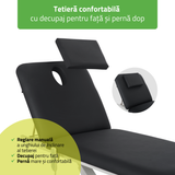 Masă de masaj electrică Optima | Pat de masaj electric |  2 segmente | Telecomandă Manuală | 2 ani garanție!