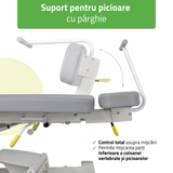 Masă electrică pentru terapie chiropractică  | Pat de masaj electric | Evero Upright Chiro Z7 | Ramă Control | 2 ani garanție!