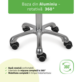 Scaun,Taburet  rotativ | Alma