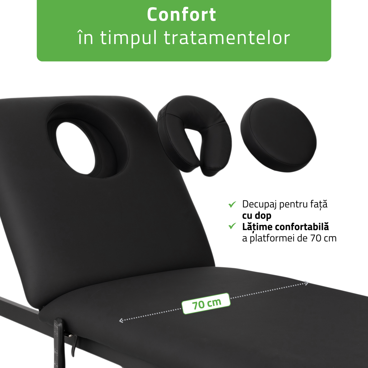 Pat cosmetic electric încălzit | Estella ERGO 2 | Telecomandă Manuală | 3 ani garanție!
