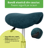 Husă din material frotir pentru Taburet | Sacaun cu roți | Diametru 34-40 cm