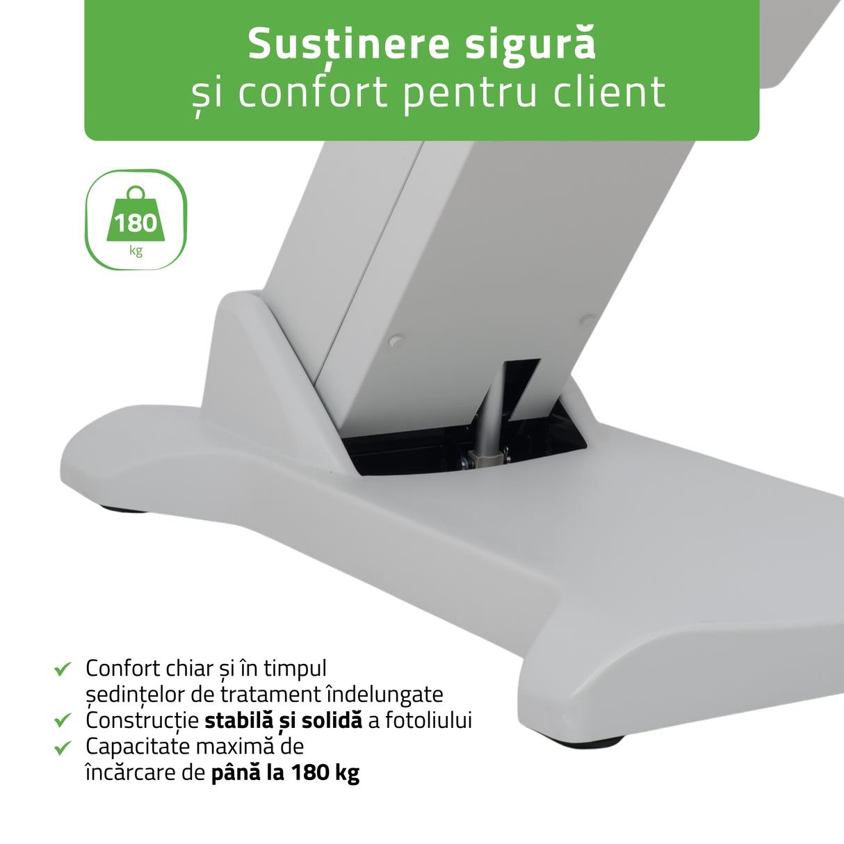 Fotoliu cosmetic, electric SELIA PRO 4 | Telecomandă manuală | 3 ani garanție!