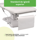 Pat cosmetic electric încălzit | Estella ERGO 2 | Telecomandă Manuală | 3 ani garanție!