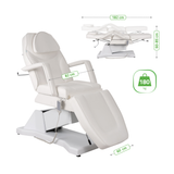 Fotoliu cosmetic electric | LARIS | Scaun cosmetic cu reglare a înălțimi electrică | 1 motor | Telecomandă Manuală | 3 ani garanție!