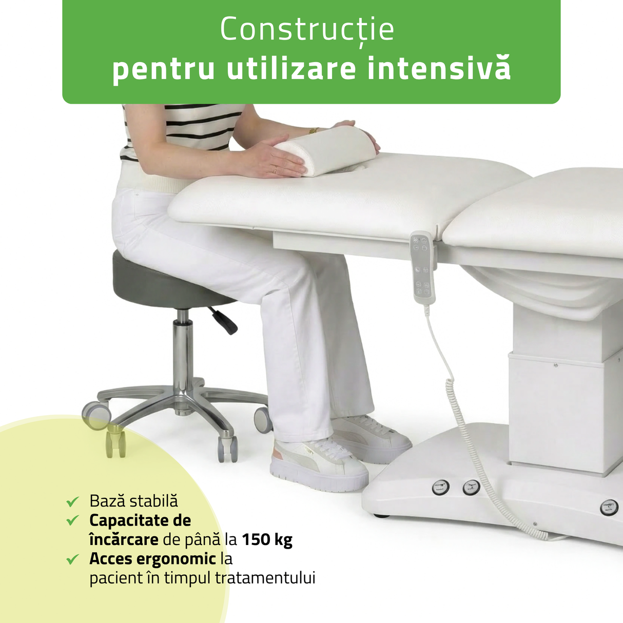 Pat cosmetic electric încălzit | Estella ERGO 2 | Telecomandă Manuală | 3 ani garanție!