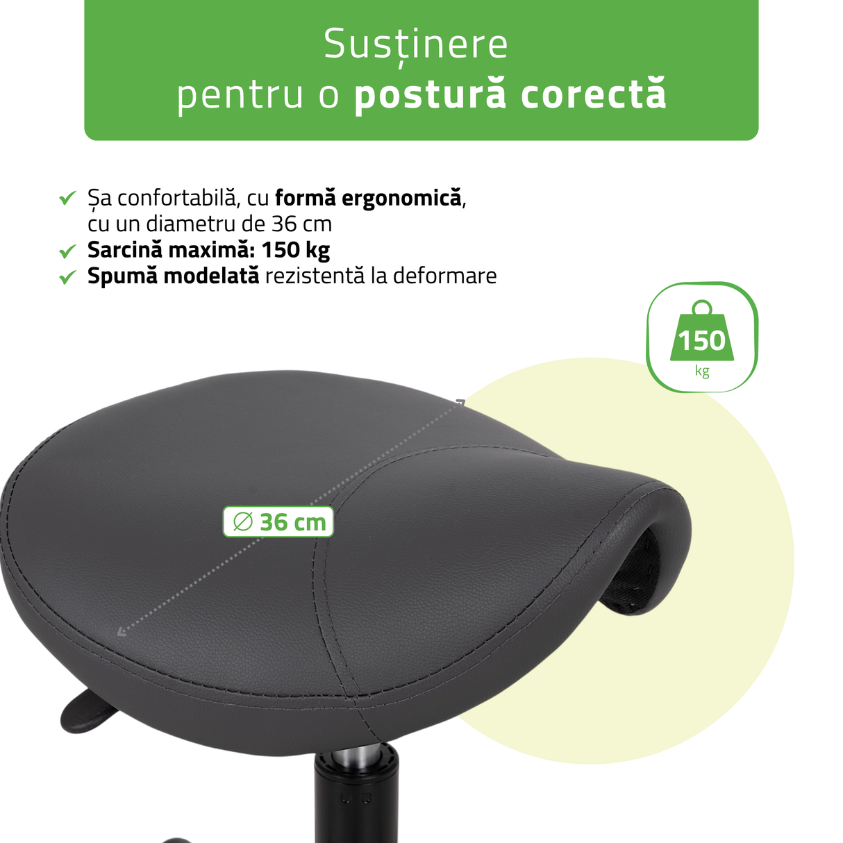 Scaun, Taburet rotativ | Lumo