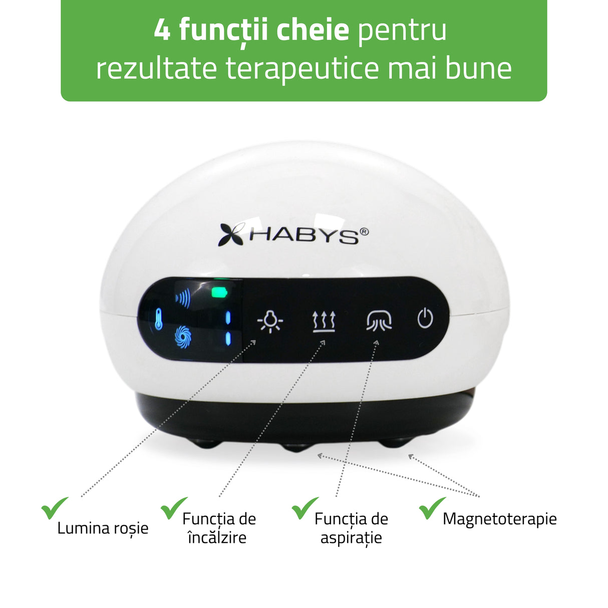 Dispozitiv electric de masaj cu ventuze | Aparat de masaj cu vid
