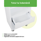 Ucenic salon cosmetică Ario | Habys | Alb