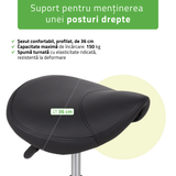 Scaun,Taburet  rotativ | Lila