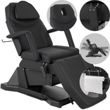 Fotoliu cosmetic electric | LARIS | Scaun cosmetic cu reglare a înălțimi electrică | 1 motor | Telecomandă Manuală | 3 ani garanție!