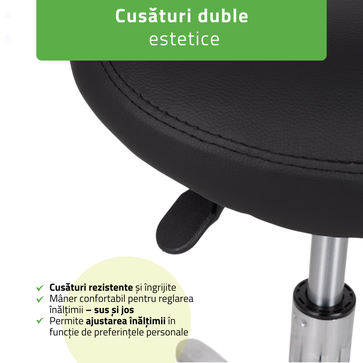 Scaun,Taburet  rotativ | Lila