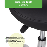 Scaun,Taburet  rotativ | Lila