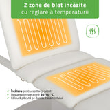 Pat cosmetic electric încălzit | Serenity ERGO 4 | Panou Control  | Telecomandă Manuală | 3 motoare | 3 ani garanție!